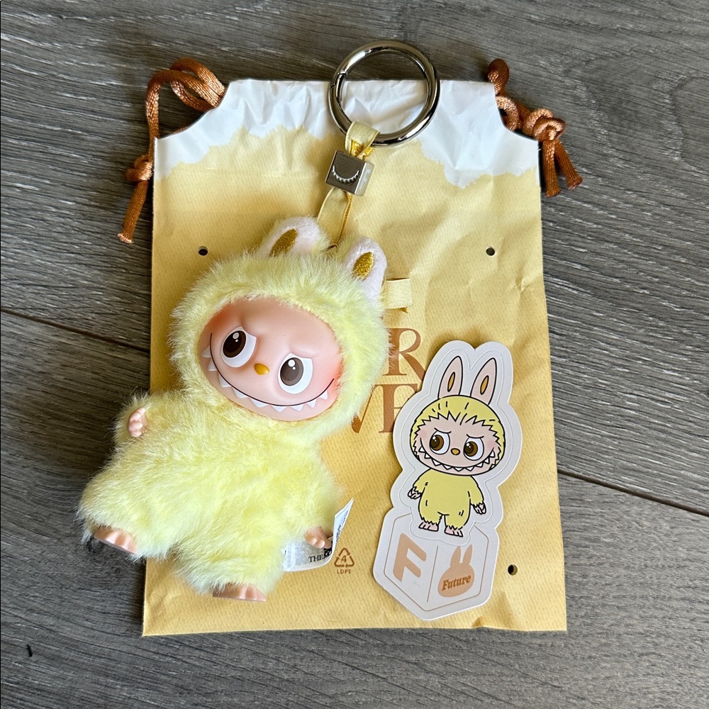 Pin for love Labubu key chain F